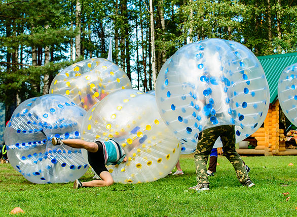 Bubble Soccer Game