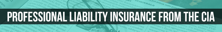 Professional Liability Insurance from the CIA